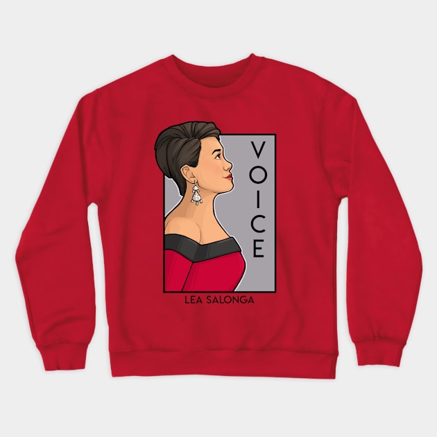 Voice Crewneck Sweatshirt by KHallion